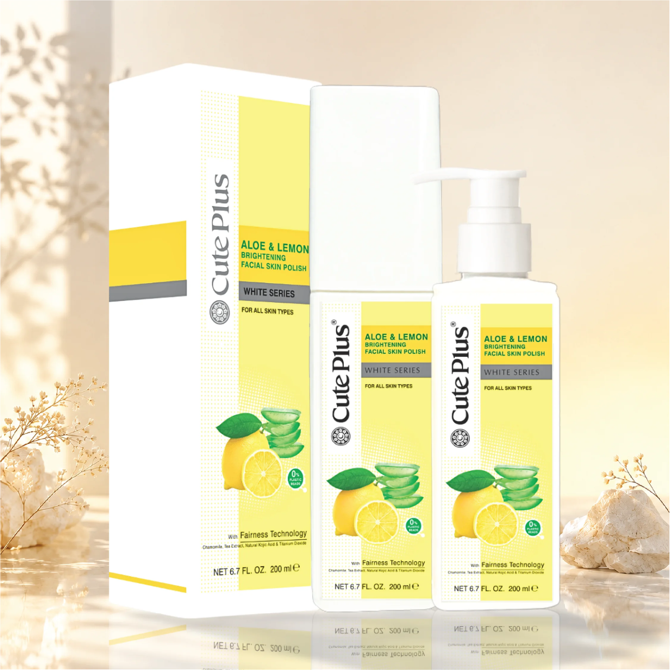 Aloe and Lemon Skin Polish 200ml