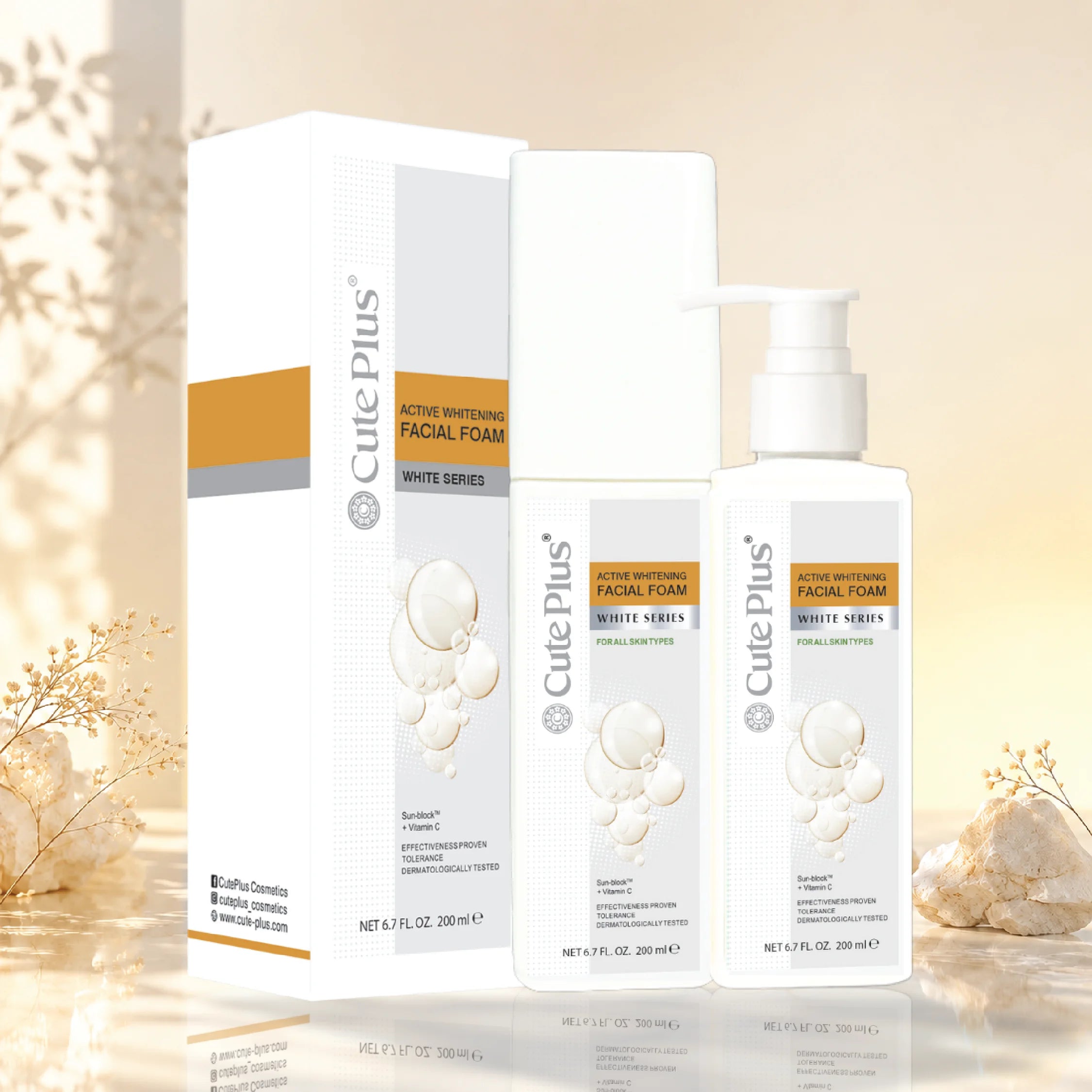 Whitening Facial Foam 200ml