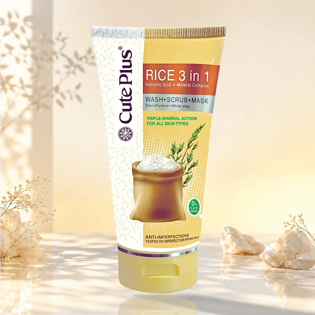 Rice 3 in 1 Wash+Scrub+Mask 150ml