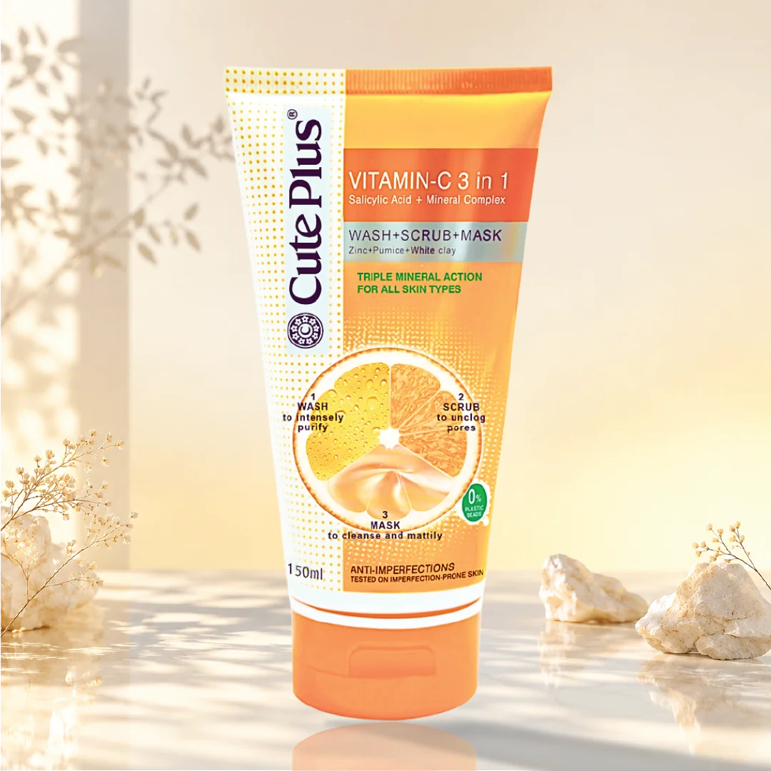 Vitamin C 3 in 1 Wash+Scrub+Mask 150ml
