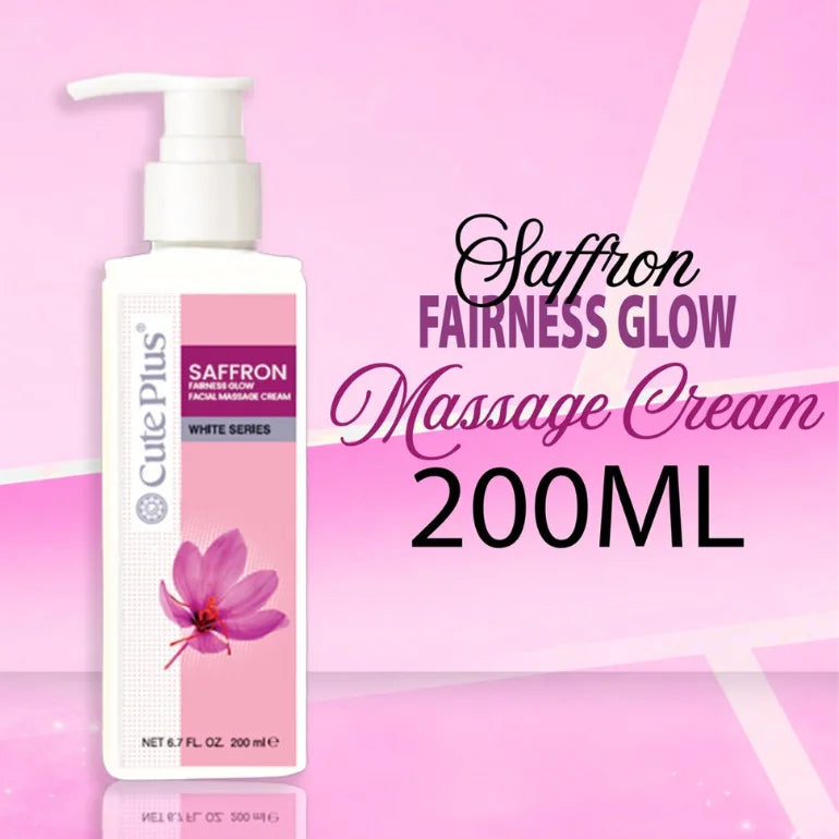 Saffron Fairness Glow Facial Massage Cream 200ml